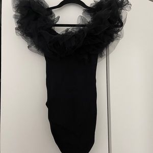 Black bodysuit